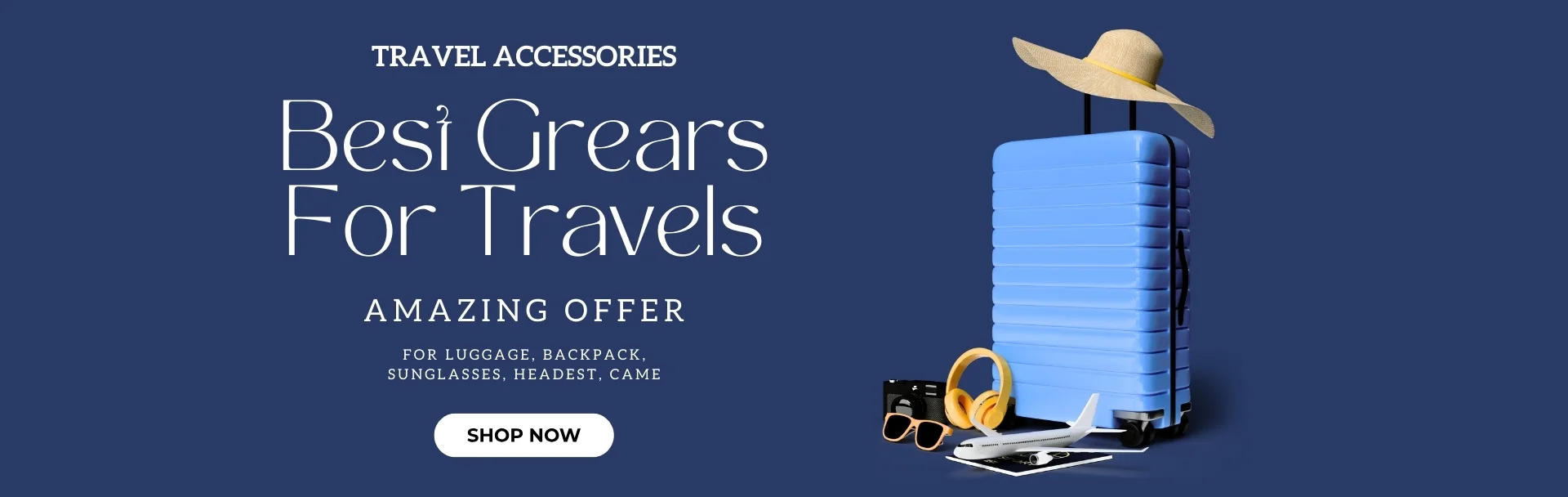 Travel Accessories Banner 1